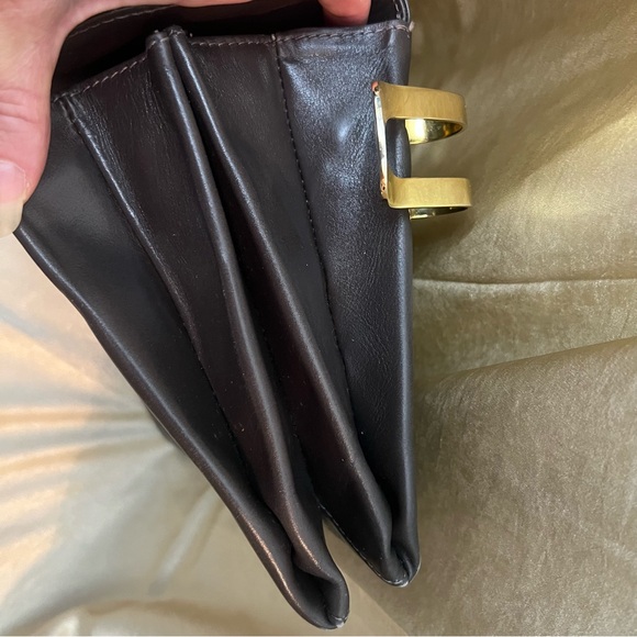 Vintage ‘70s Ferragamo Large Clutch Handbag - Picture 12 of 14